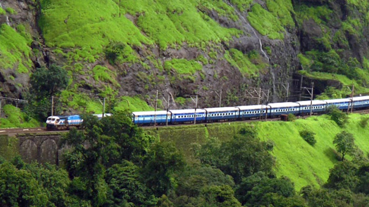 Beautiful Train Journey India